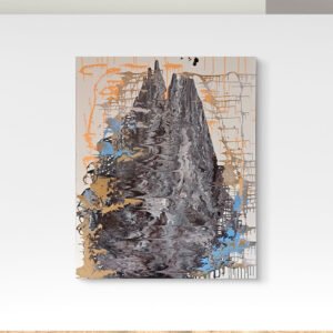 Earth and Metal Tones Abstract - Darrick Brown Collective